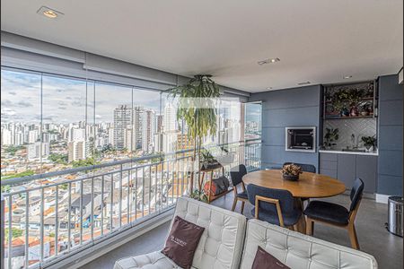 sacada_1 de apartamento à venda com 3 quartos, 121m² em Vila Gumercindo, São Paulo