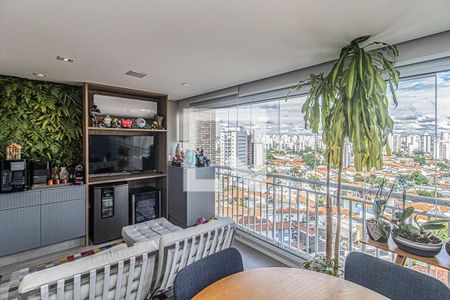 sacada_3 de apartamento à venda com 3 quartos, 121m² em Vila Gumercindo, São Paulo