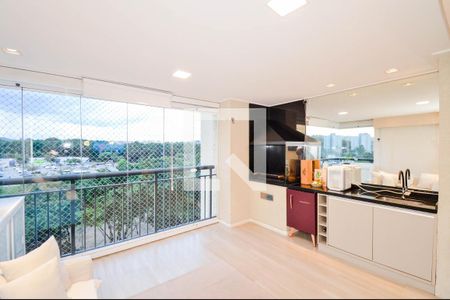 Varanda da Sala de apartamento à venda com 3 quartos, 100m² em Jardim Flor da Montanha, Guarulhos