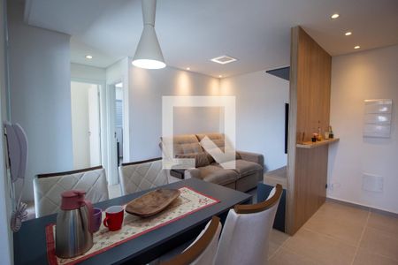 Sala  de apartamento para alugar com 2 quartos, 47m² em Vila Carvalho, Sorocaba