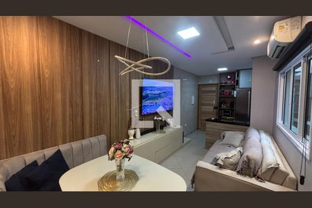 Sala - Sala de Jantar de apartamento à venda com 2 quartos, 59m² em Utinga, Santo André