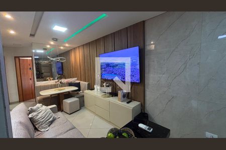 Sala - Sala de Jantar de apartamento à venda com 2 quartos, 59m² em Utinga, Santo André