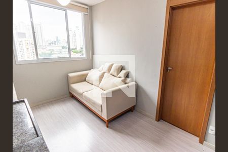 Sala/Cozinha de apartamento à venda com 1 quarto, 24m² em Belenzinho, São Paulo