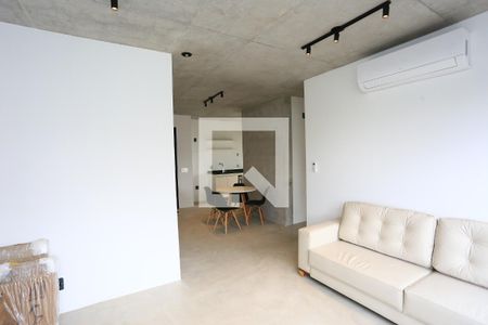 sala  de apartamento para alugar com 2 quartos, 74m² em Panamby, São Paulo