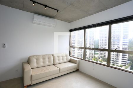 sala  de apartamento para alugar com 2 quartos, 74m² em Panamby, São Paulo
