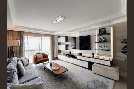 Sala de apartamento à venda com 3 quartos, 185m² em Chácara Urbana, Jundiaí