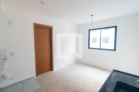 Sala/Cozinha de apartamento para alugar com 1 quarto, 26m² em Jardim Oriental, São Paulo
