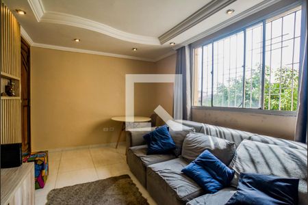 Sala de apartamento à venda com 2 quartos, 55m² em Jardim Alvorada, Santo André