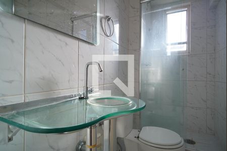 Banheiro de apartamento à venda com 1 quarto, 43m² em Centro Histórico, Porto Alegre