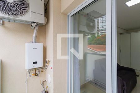 Varanda de kitnet/studio para alugar com 1 quarto, 24m² em Chácara Santo Antônio (zona Sul), São Paulo