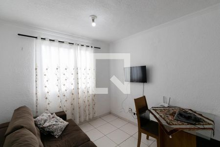Sala/Cozinha/Área de Serviço  de apartamento para alugar com 2 quartos, 32m² em Núcleo Lageado, São Paulo
