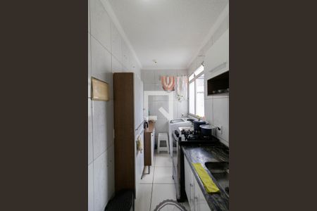 Sala/Cozinha/Área de Serviço  de apartamento para alugar com 2 quartos, 32m² em Núcleo Lageado, São Paulo