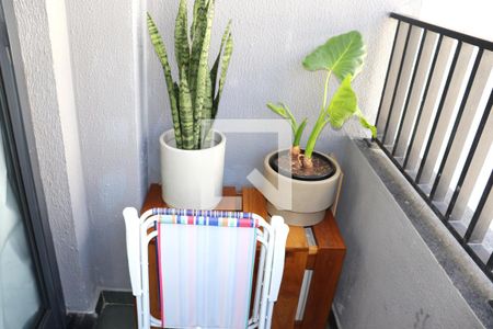 Varanda de apartamento para alugar com 1 quarto, 26m² em Bela Vista, São Paulo