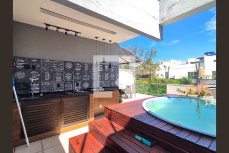 Varanda  de apartamento para alugar com 3 quartos, 180m² em Recreio dos Bandeirantes, Rio de Janeiro