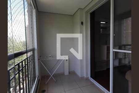 Varanda da Sala de apartamento para alugar com 3 quartos, 64m² em Vila Suzana, São Paulo