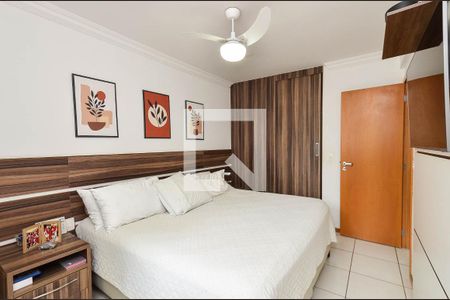 Suíte de apartamento à venda com 3 quartos, 95m² em Sagrada Família, Belo Horizonte