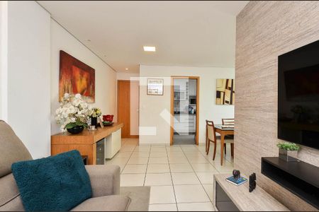 Sala Ambientes de apartamento à venda com 3 quartos, 95m² em Sagrada Família, Belo Horizonte
