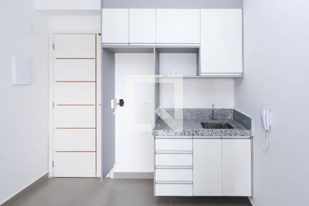 Sala e Cozinha de kitnet/studio para alugar com 1 quarto, 33m² em Vila Nair, São Paulo