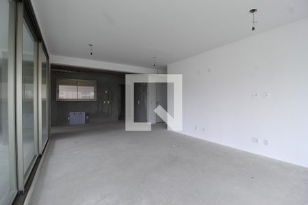 Sala/Cozinha de apartamento à venda com 3 quartos, 221m² em Indianópolis, São Paulo