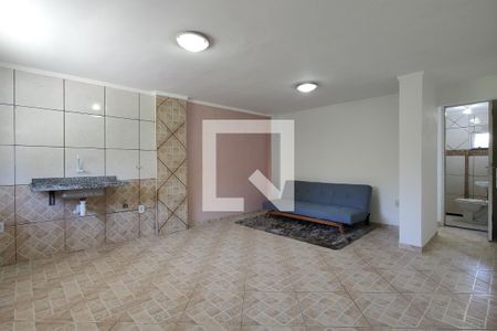 Sala/Cozinha de kitnet/studio para alugar com 1 quarto, 30m² em Jacarepaguá, Rio de Janeiro