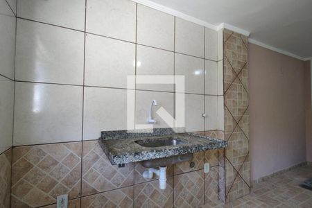 Sala/Cozinha de kitnet/studio para alugar com 1 quarto, 30m² em Jacarepaguá, Rio de Janeiro