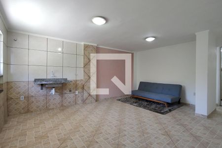 Sala/Cozinha de kitnet/studio para alugar com 1 quarto, 30m² em Jacarepaguá, Rio de Janeiro