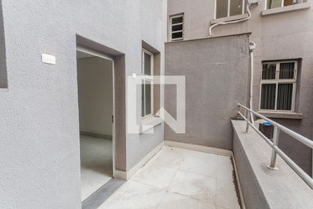 Área Privativa na Sala de apartamento para alugar com 2 quartos, 64m² em Centro, Belo Horizonte