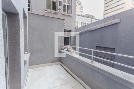 Área Privativa na Sala de apartamento para alugar com 2 quartos, 64m² em Centro, Belo Horizonte