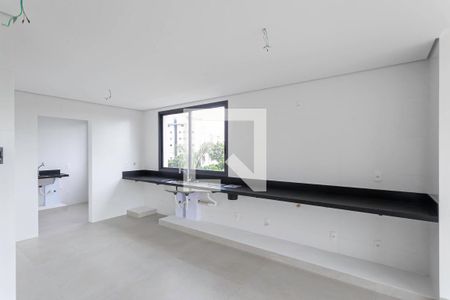 Cozinha de apartamento à venda com 4 quartos, 158m² em Ouro Preto, Belo Horizonte