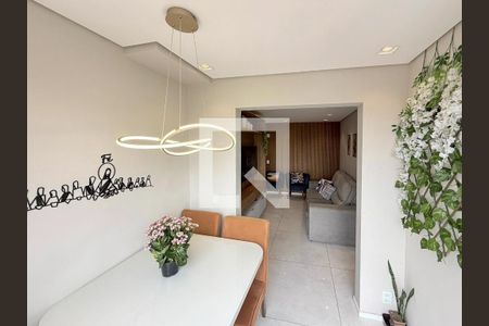 Varanda da Sala de apartamento à venda com 2 quartos, 45m² em Centro, Diadema