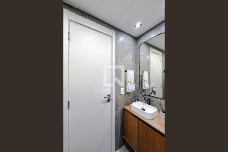 Banheiro Social de kitnet/studio para alugar com 1 quarto, 24m² em Vila Mariana, São Paulo