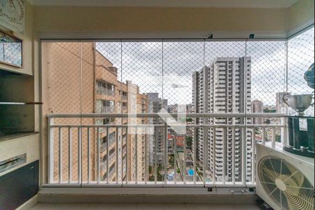 Varanda da Sala de apartamento à venda com 2 quartos, 60m² em Campestre, Santo André