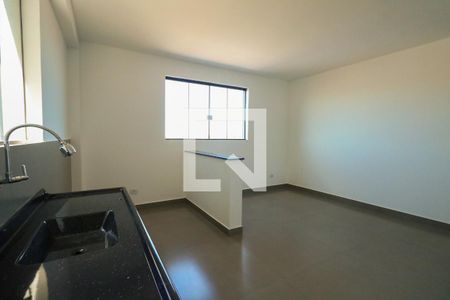 Sala e Cozinha de kitnet/studio para alugar com 1 quarto, 48m² em Vila Nogueira, Diadema