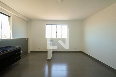 Sala e Cozinha de kitnet/studio para alugar com 1 quarto, 48m² em Vila Nogueira, Diadema