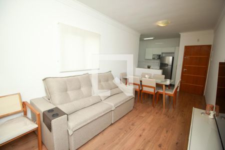 Sala de apartamento à venda com 2 quartos, 61m² em Vila Assunção, Santo André