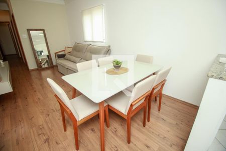 Sala de Jantar de apartamento à venda com 2 quartos, 61m² em Vila Assunção, Santo André