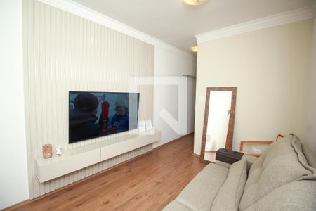 Sala de apartamento à venda com 2 quartos, 61m² em Vila Assunção, Santo André