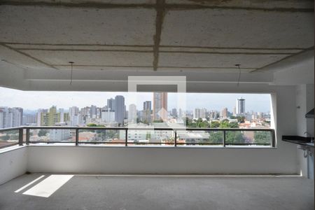 Varanda gourmet de apartamento à venda com 3 quartos, 134m² em Jardim, Santo André