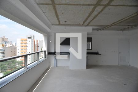 Varanda gourmet de apartamento à venda com 3 quartos, 134m² em Jardim, Santo André