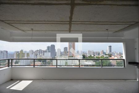 Varanda gourmet de apartamento à venda com 3 quartos, 134m² em Jardim, Santo André