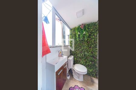 Lavabo de apartamento à venda com 3 quartos, 106m² em Vila Guarani, Santo André