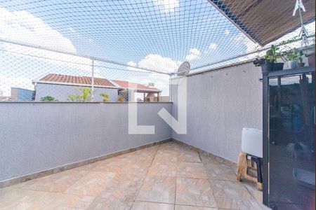 Varanda da Sala de apartamento à venda com 3 quartos, 106m² em Vila Guarani, Santo André