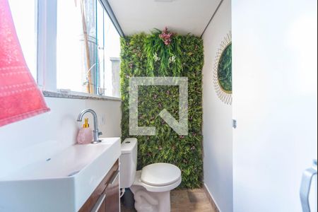 Lavabo de apartamento à venda com 3 quartos, 106m² em Vila Guarani, Santo André