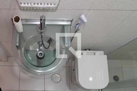 Banheiro Social de apartamento para alugar com 3 quartos, 132m² em Bela Vista, São Paulo