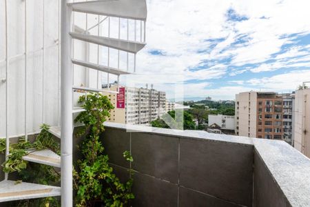 Varanda da Sala de apartamento para alugar com 1 quarto, 124m² em Maracanã, Rio de Janeiro