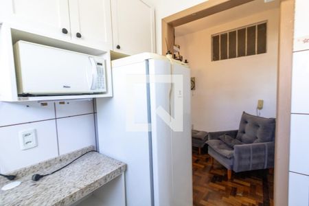 Cozinha de apartamento para alugar com 1 quarto, 30m² em Centro Histórico, Porto Alegre