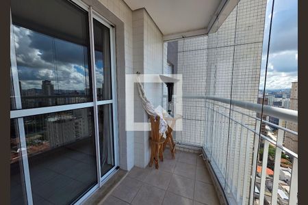 Varanda  de apartamento à venda com 3 quartos, 130m² em Jardim, Santo André