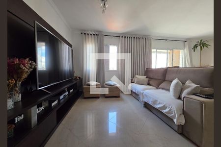 Sala de apartamento à venda com 3 quartos, 130m² em Jardim, Santo André