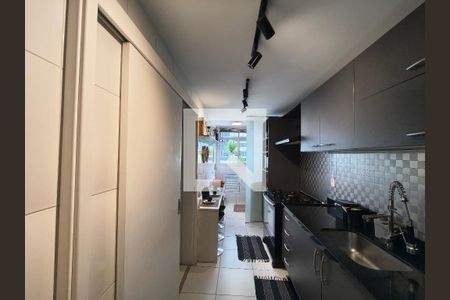 Cozinha de apartamento à venda com 3 quartos, 115m² em Barra Olímpica, Rio de Janeiro