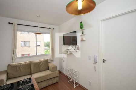 Sala de apartamento para alugar com 1 quarto, 30m² em Paraíso do Morumbi, São Paulo
